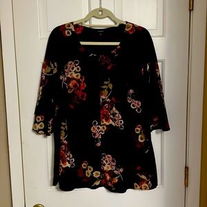 Alfani floral print blouse